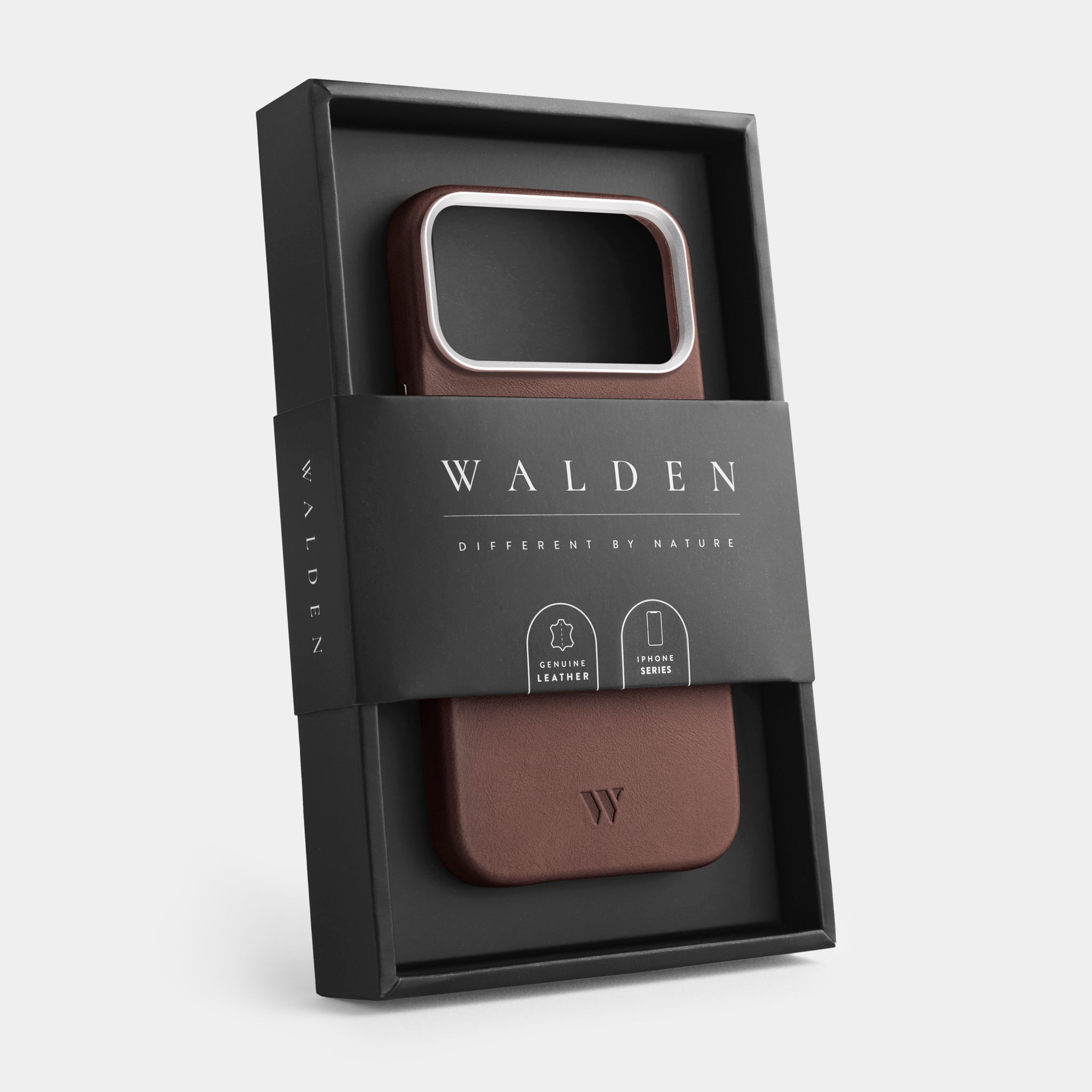 Walden® Genuine Leather iPhone Case · Moca #color_moca