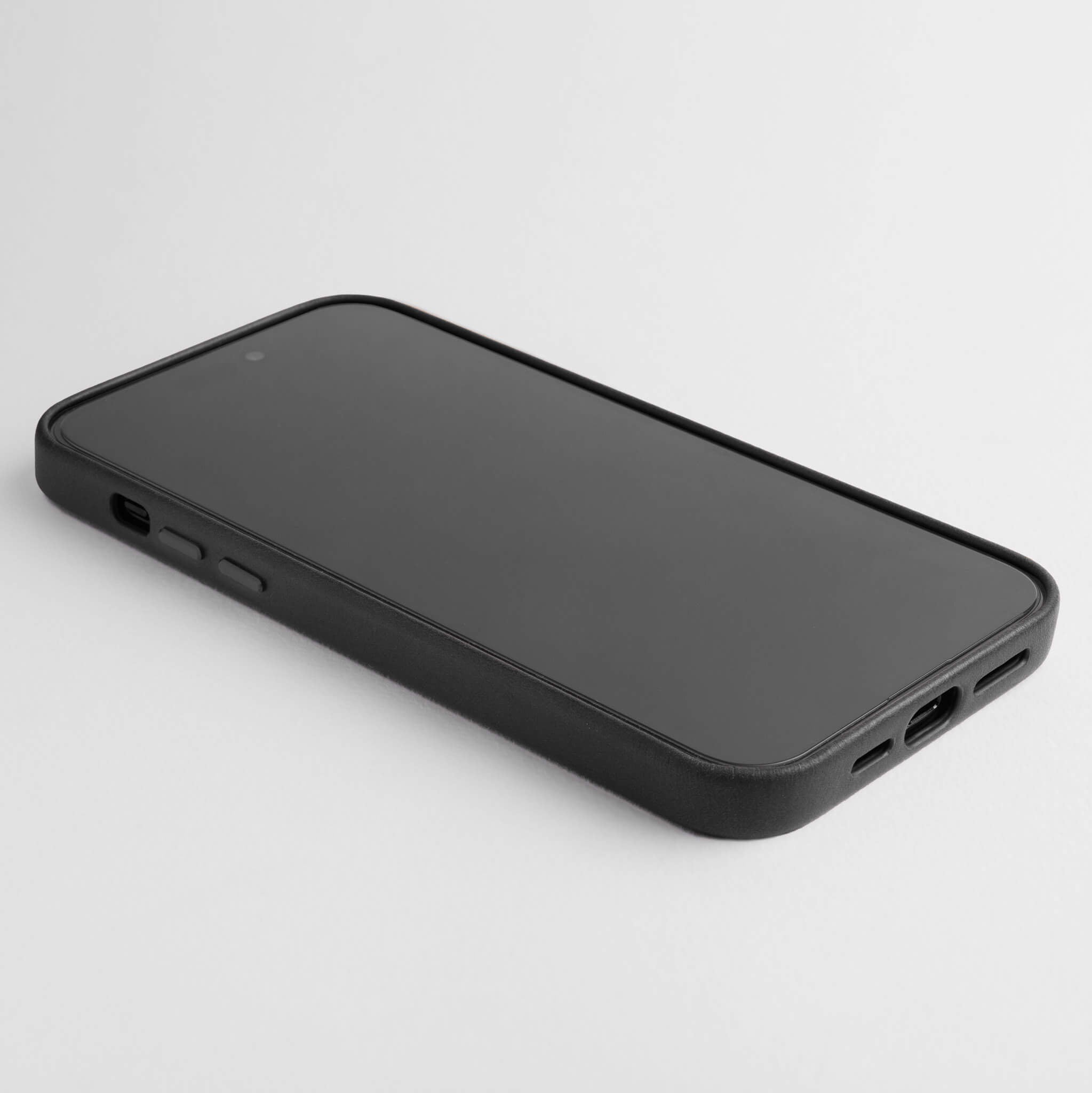 Walden® Genuine Leather iPhone Case · Bosco #color_bosco black