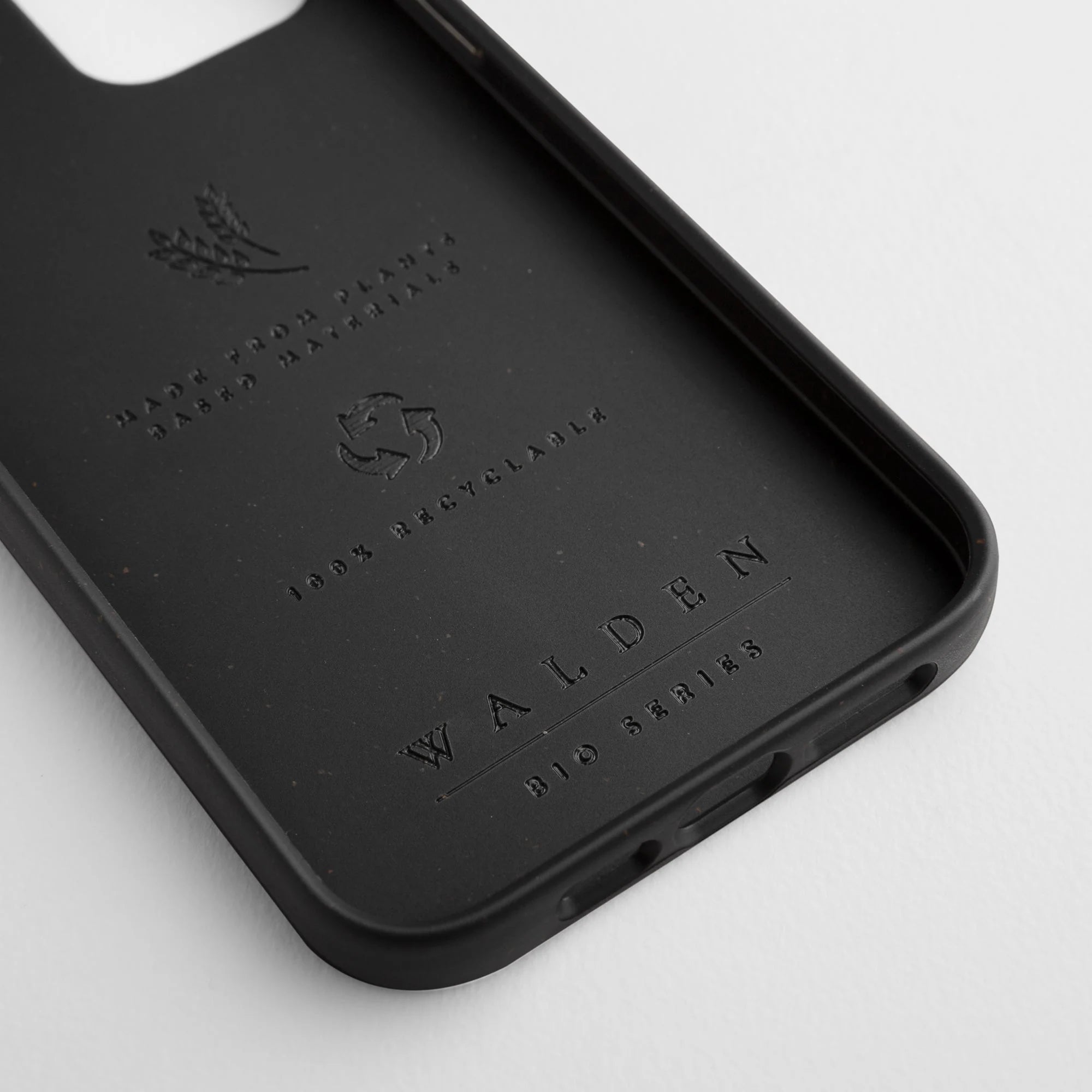 Walden® Biodegradable iPhone Case · Deep Black #color_Deep Black
