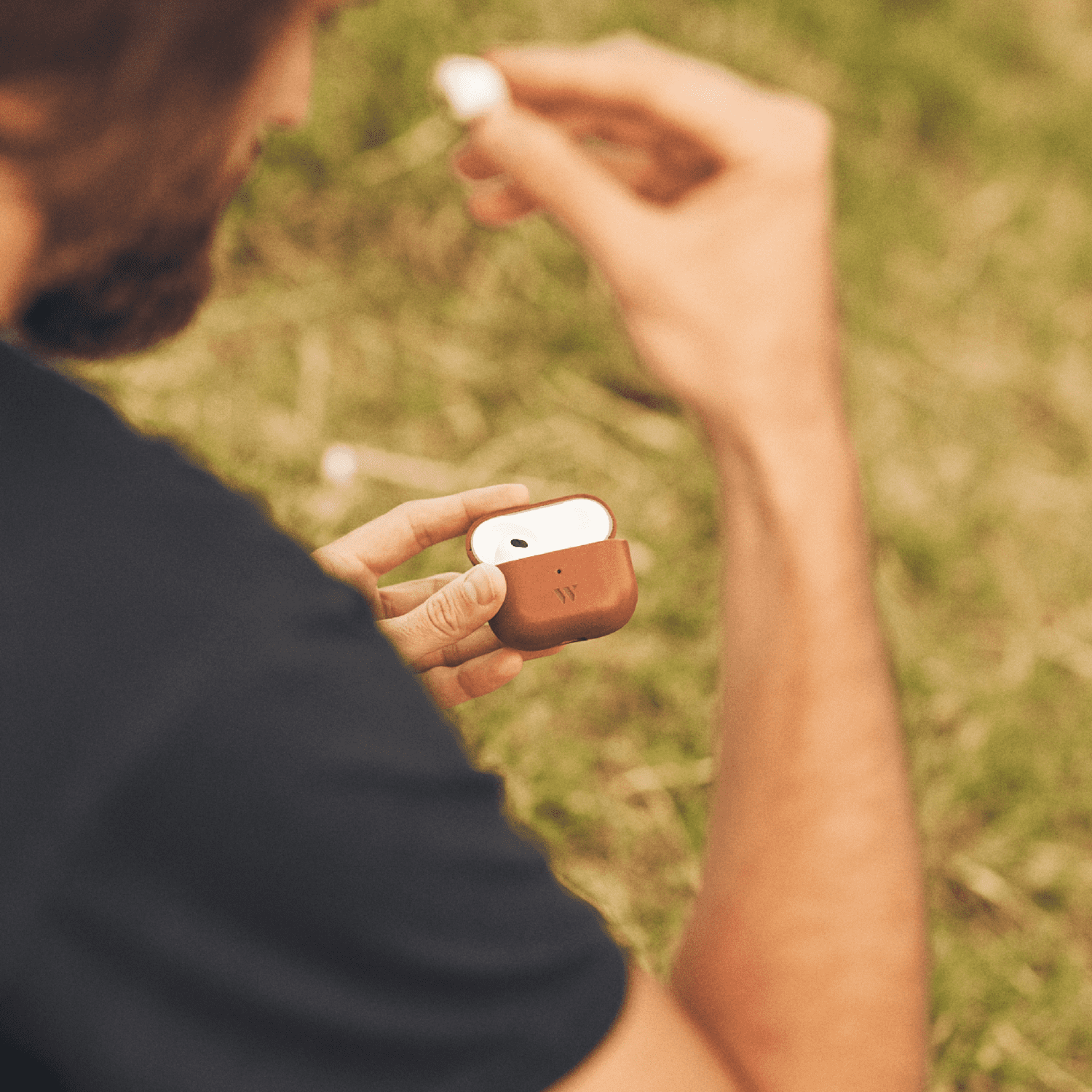 Walden® Genuine Leather AirPods Case · Terra #color_terra