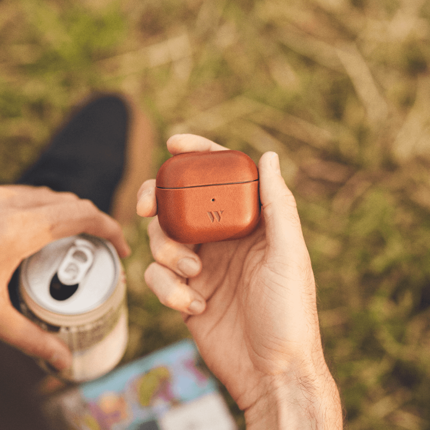 Walden® Genuine Leather AirPods Case · Terra #color_terra