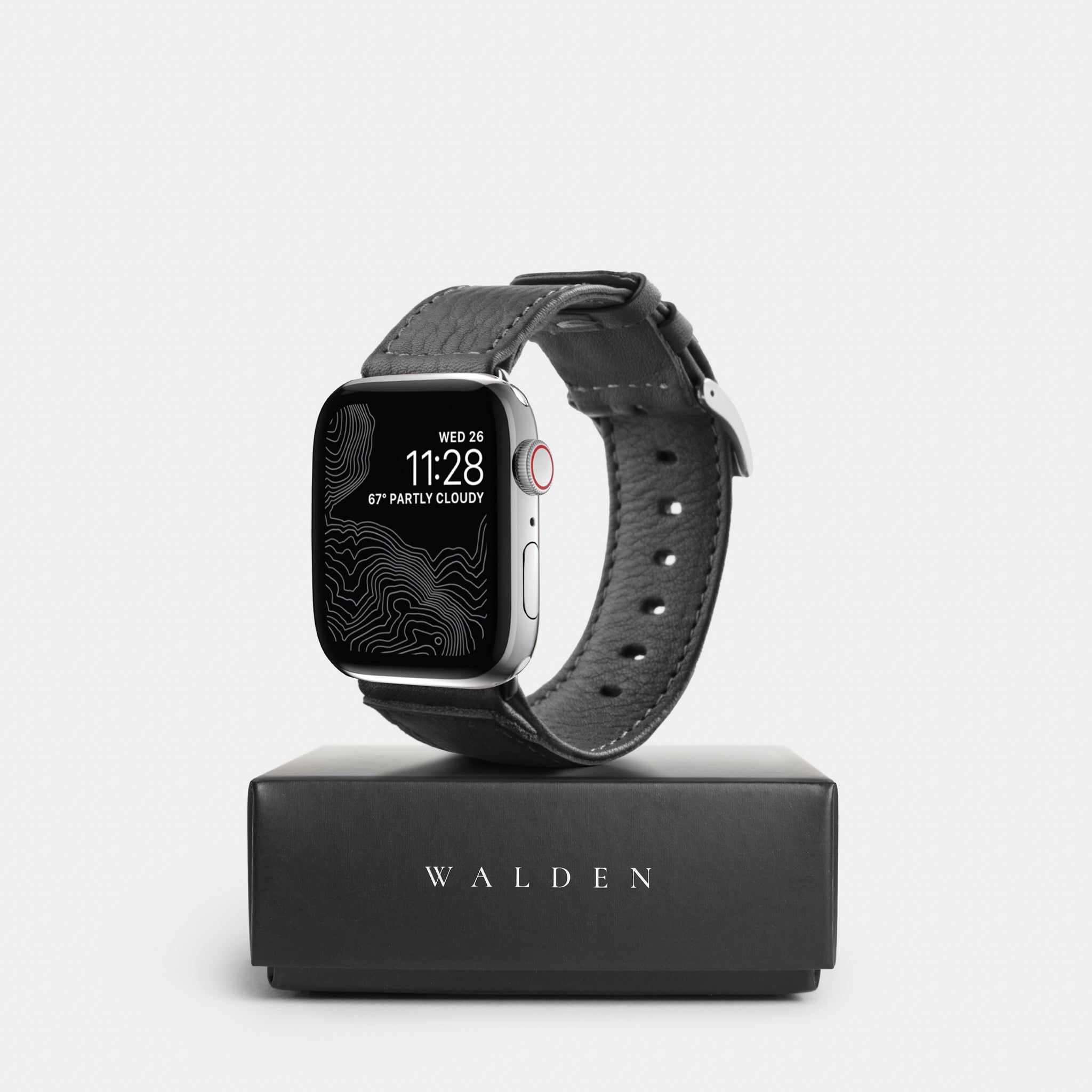 Walden® Genuine Leather Apple Watch Strap · Bosco #color_bosco