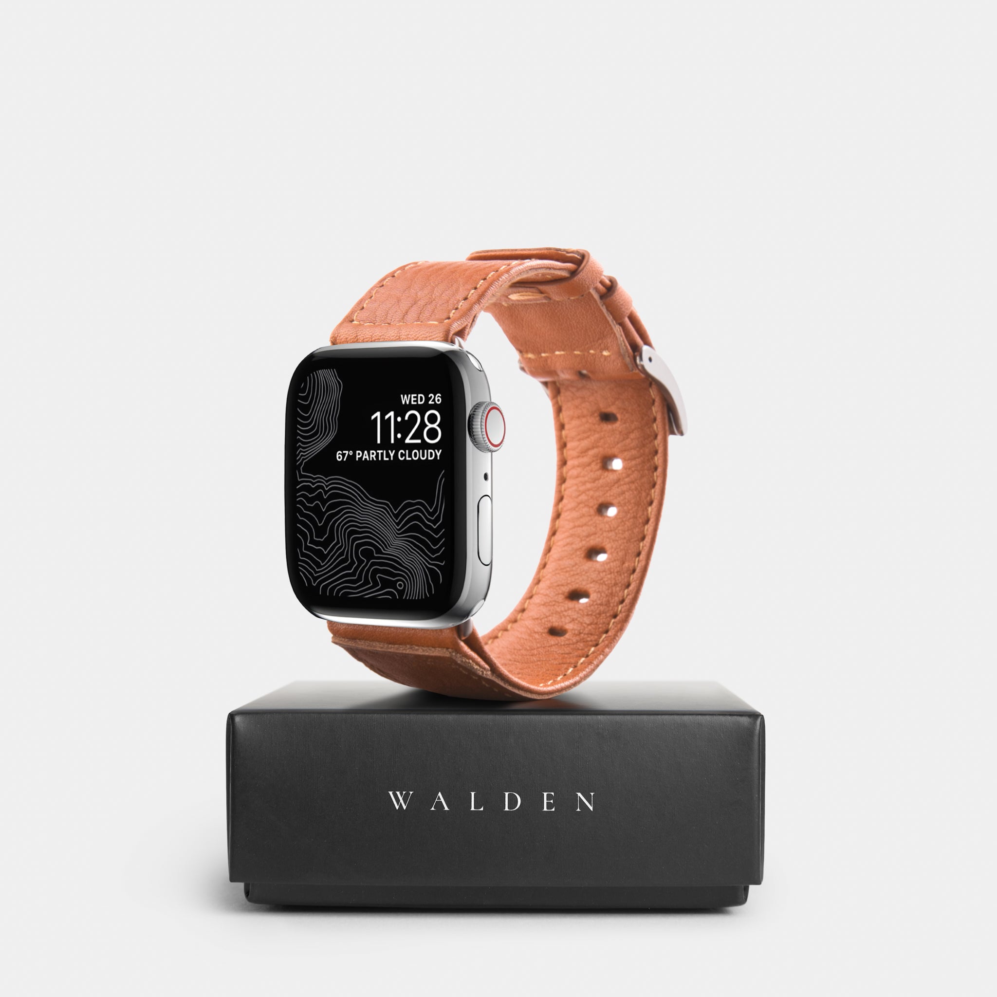 Walden® Genuine Leather Apple Watch Strap · Terra #color_terra