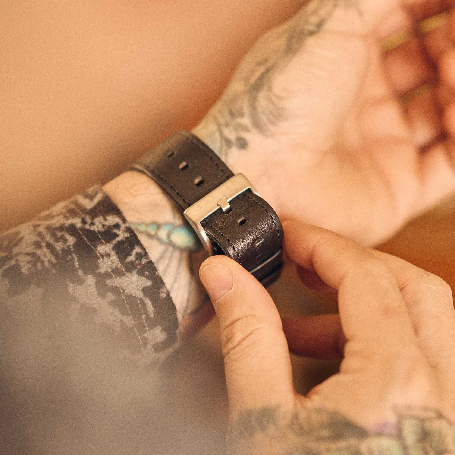 Walden® Genuine Leather Apple Watch Strap · Bosco #color_bosco