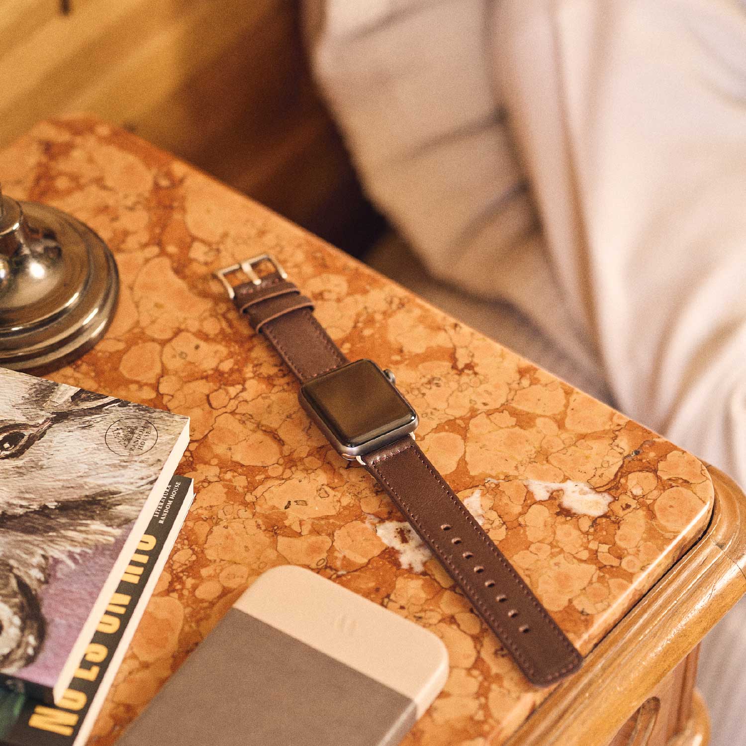Walden® Genuine Leather Apple Watch Strap · Moca #color_moca