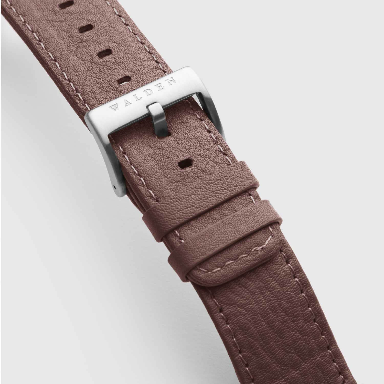 Walden® Genuine Leather iPhone Case + Apple Watch Strap · Moca