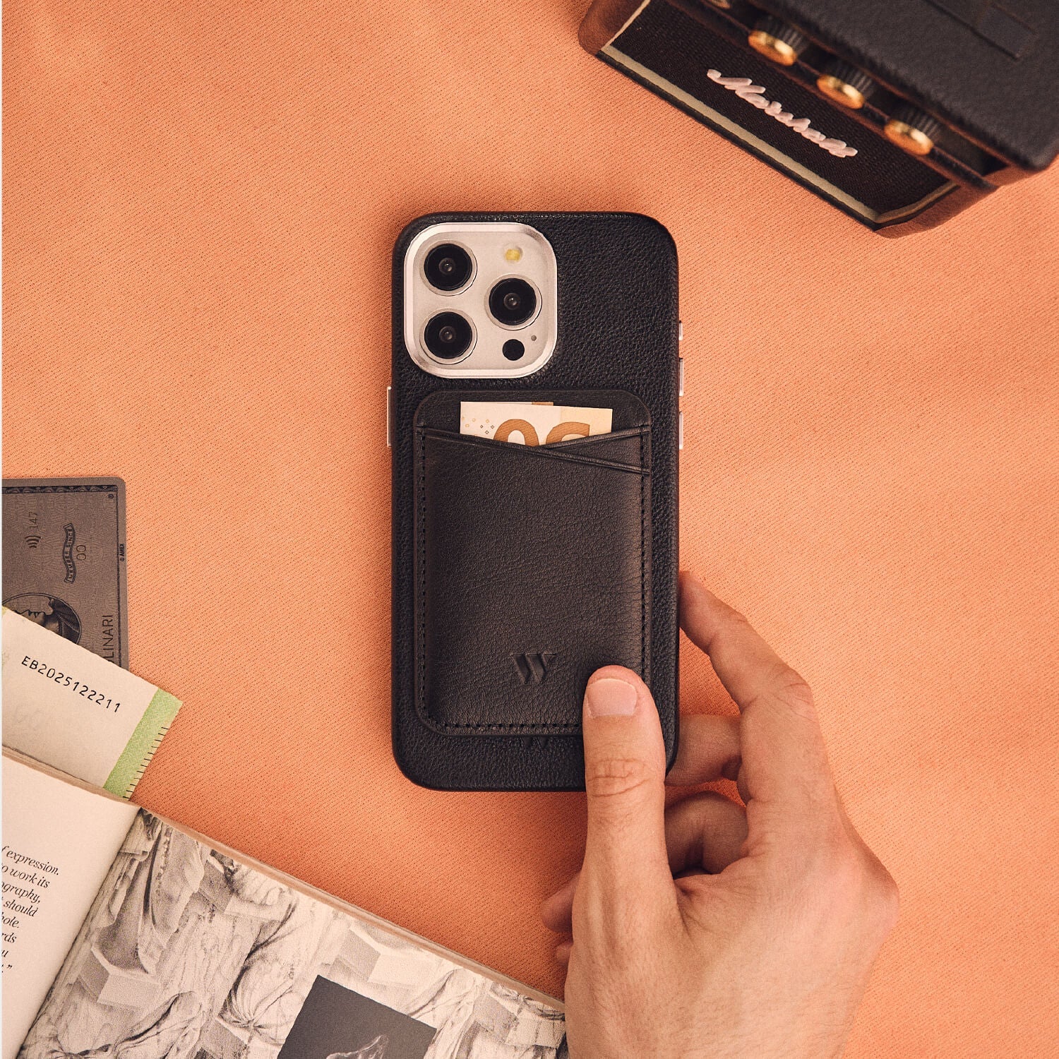 Walden® Genuine Leather MagSafe Wallet · Bosco #color_bosco