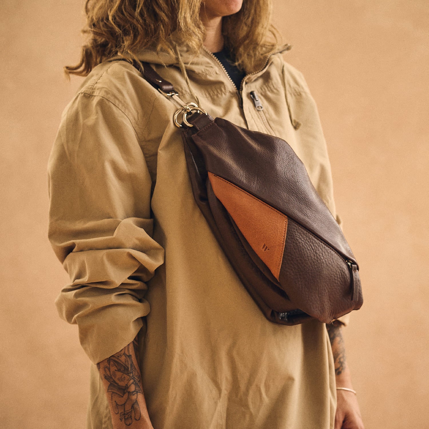 Walden® Genuine Leather Fanny Pack · Moca #color_moca