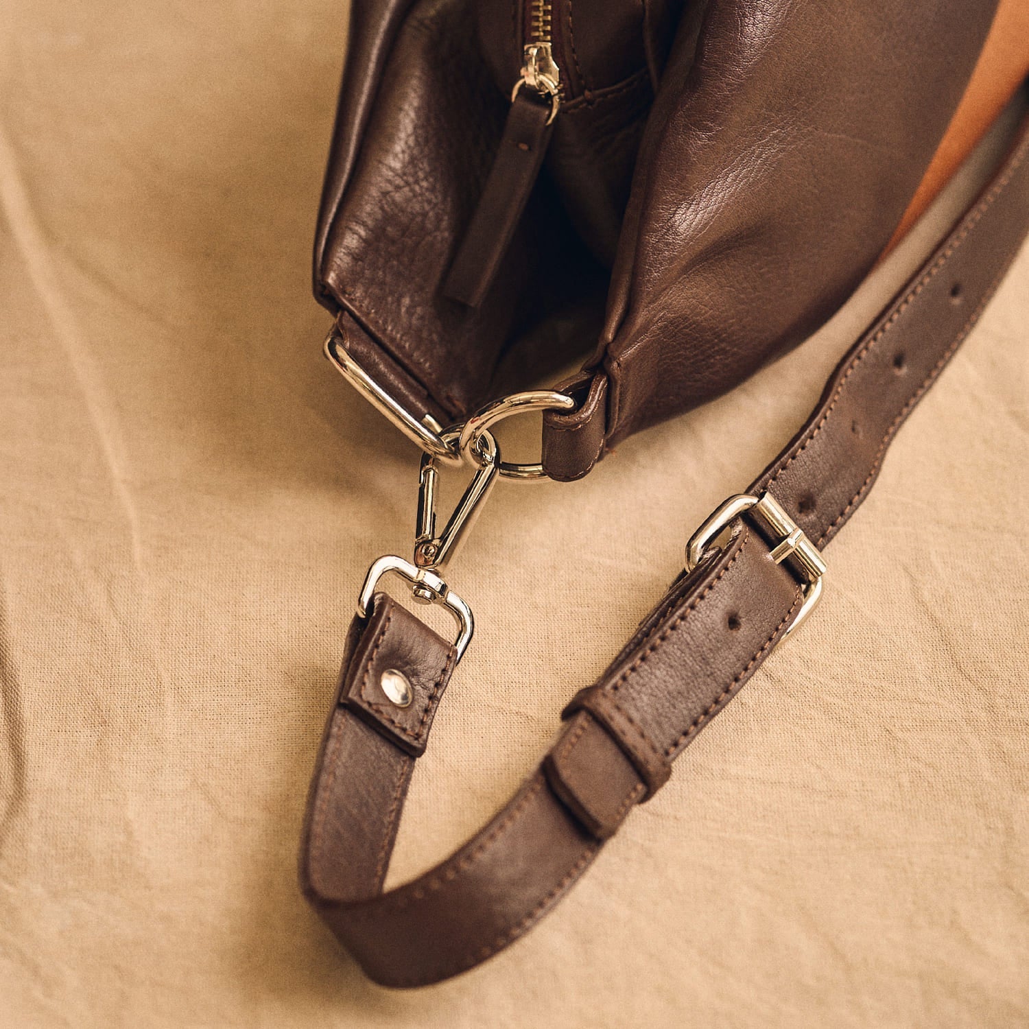 Walden® Genuine Leather Fanny Pack · Moca #color_moca