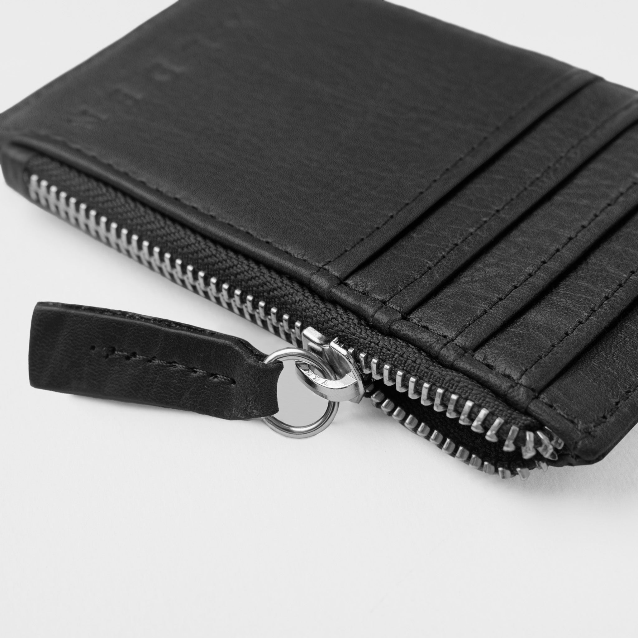 Walden® Genuine Leather Zipper Card Holder · Bosco #color_bosco
