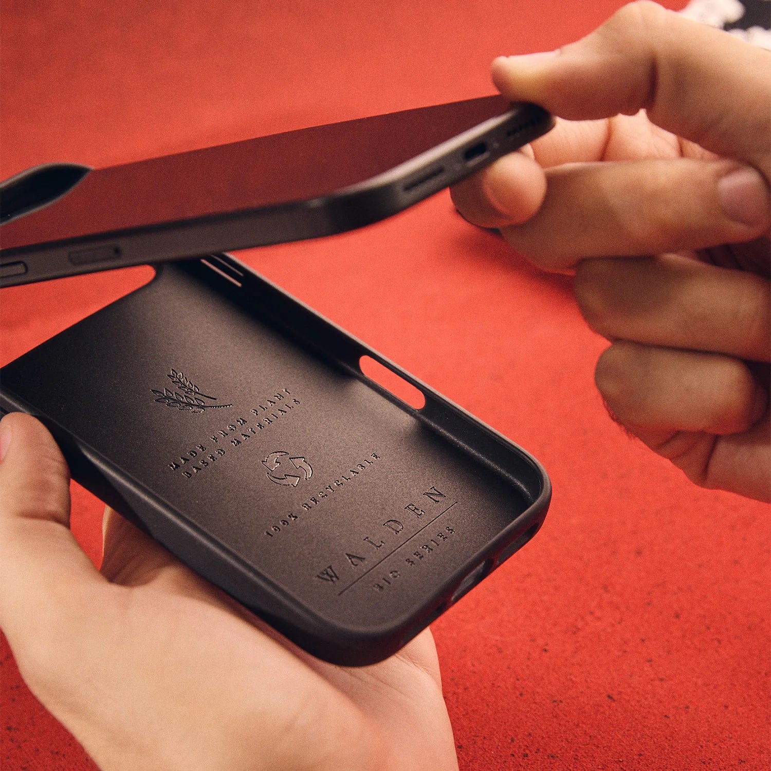 Walden® Biodegradable iPhone Case · Deep Black #color_Deep Black