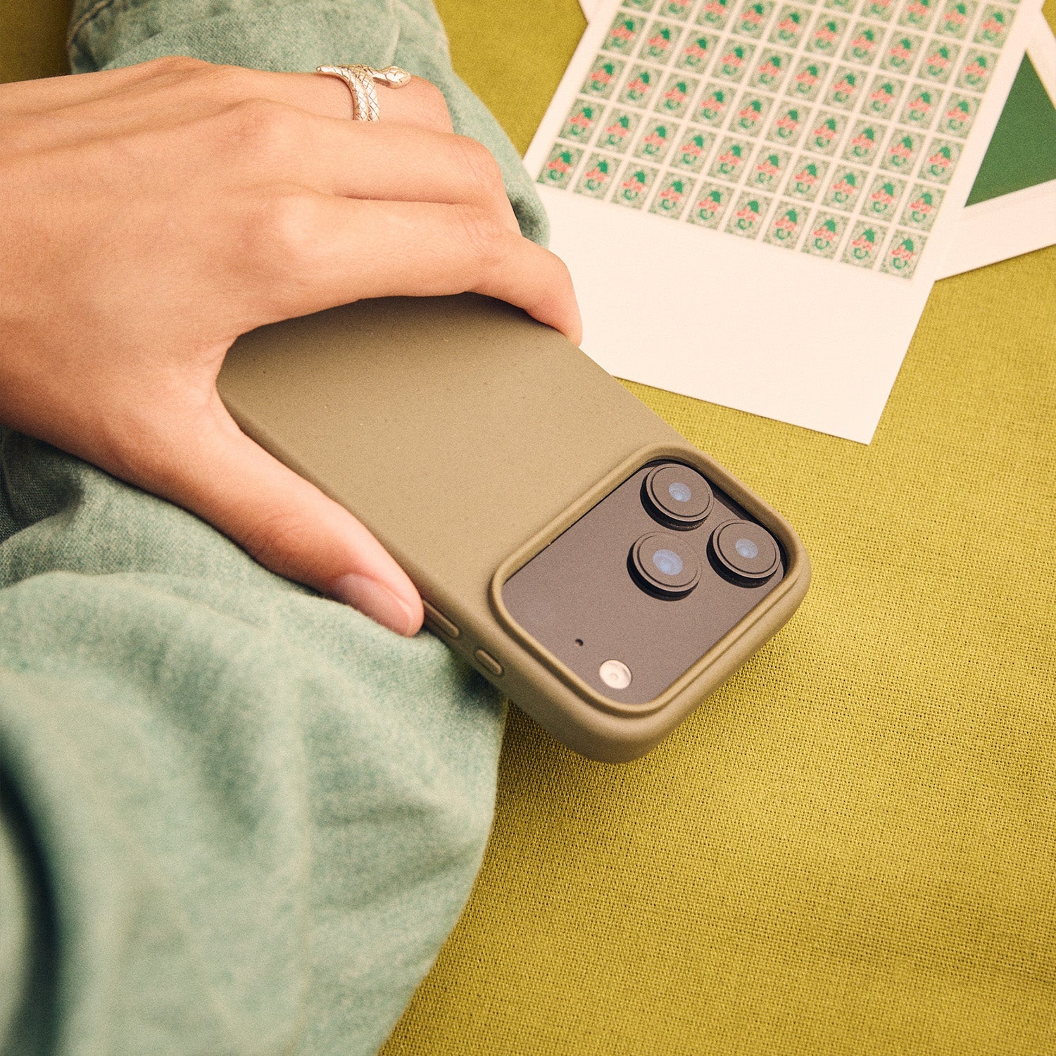 Walden® Biodegradable iPhone Case · Olive #color_olive