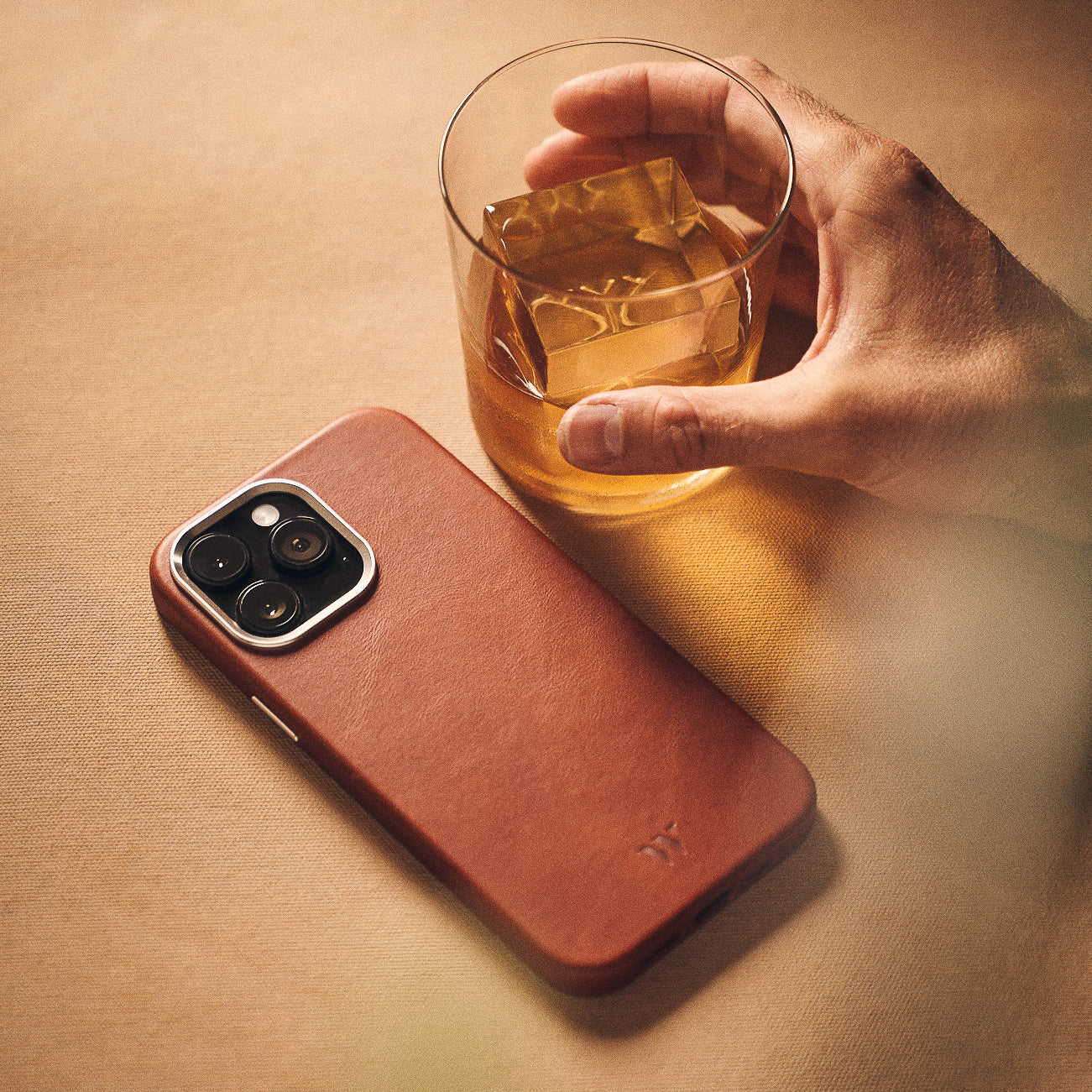 Walden® Genuine Leather iPhone Case + Apple Watch Strap · Terra