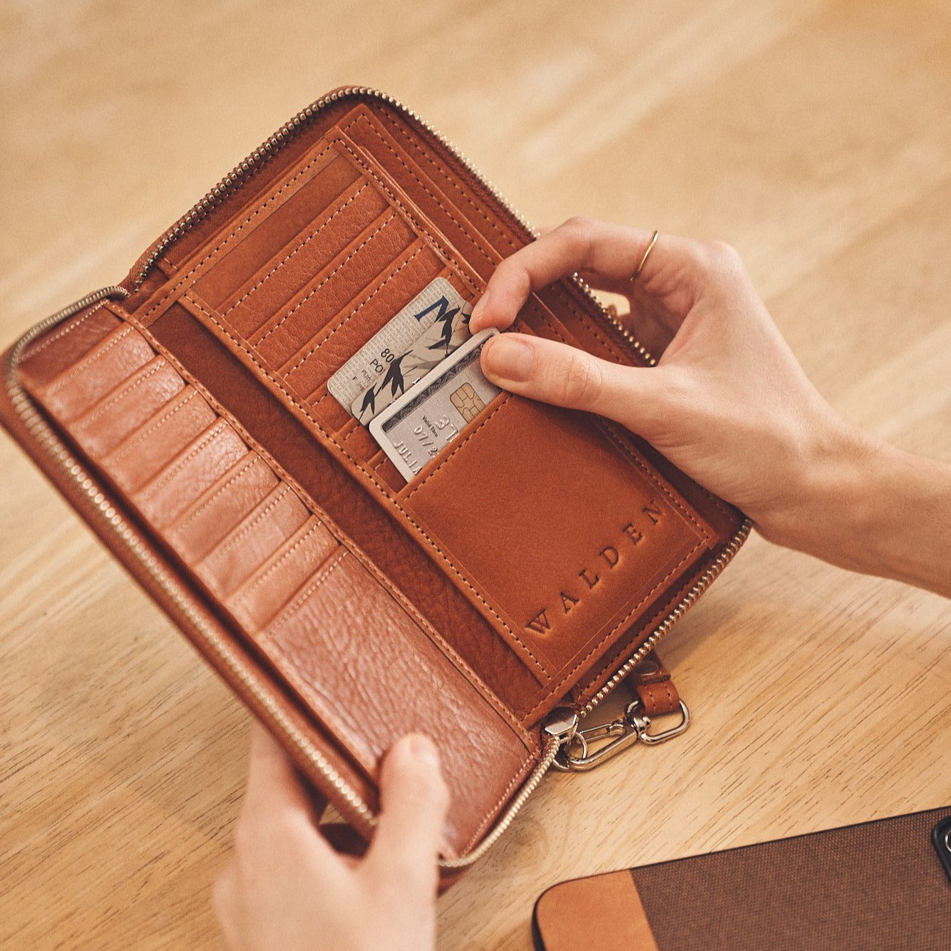 Walden® Genuine Leather Large Wallet · Terra #color_terra