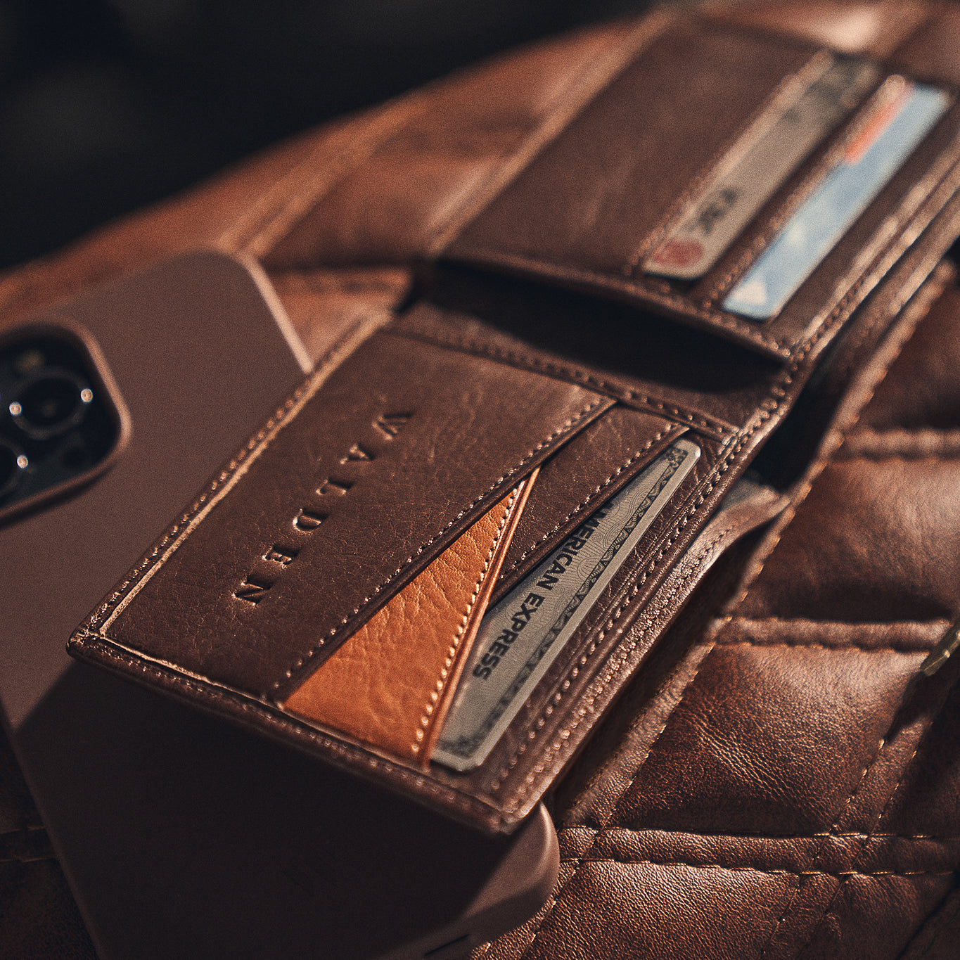 Walden® Euro Mark Genuine Leather Wallet · Moca #color_moca
