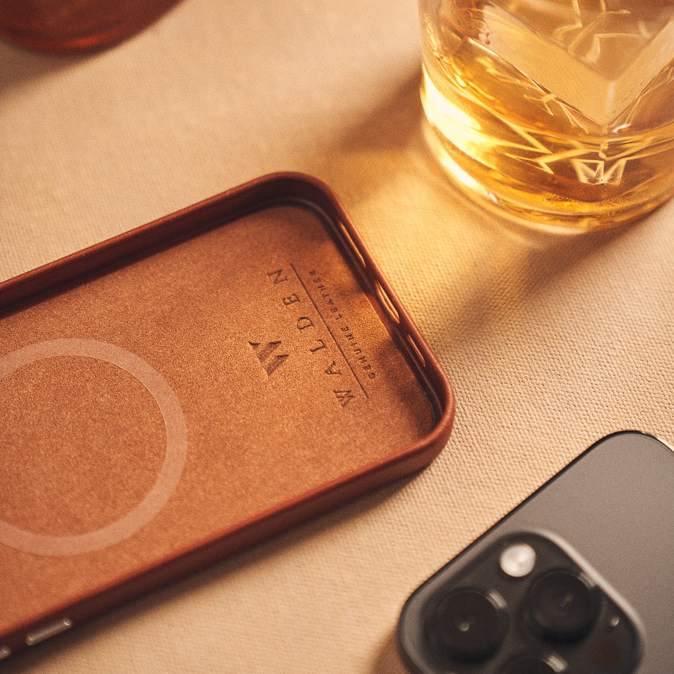 Walden® Genuine Leather iPhone Case · Terra #color_terra