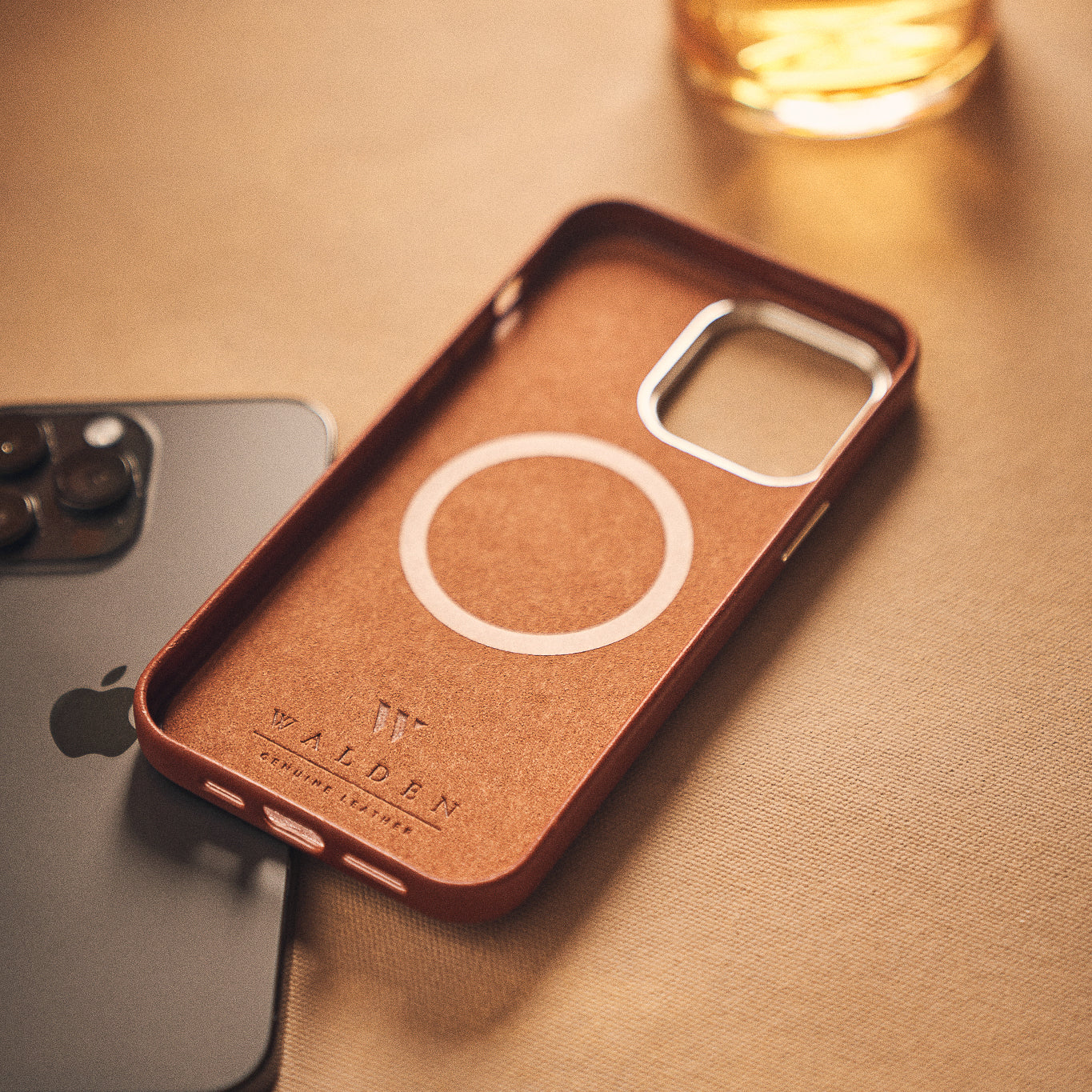 Walden® Genuine Leather iPhone Case · Terra #color_terra