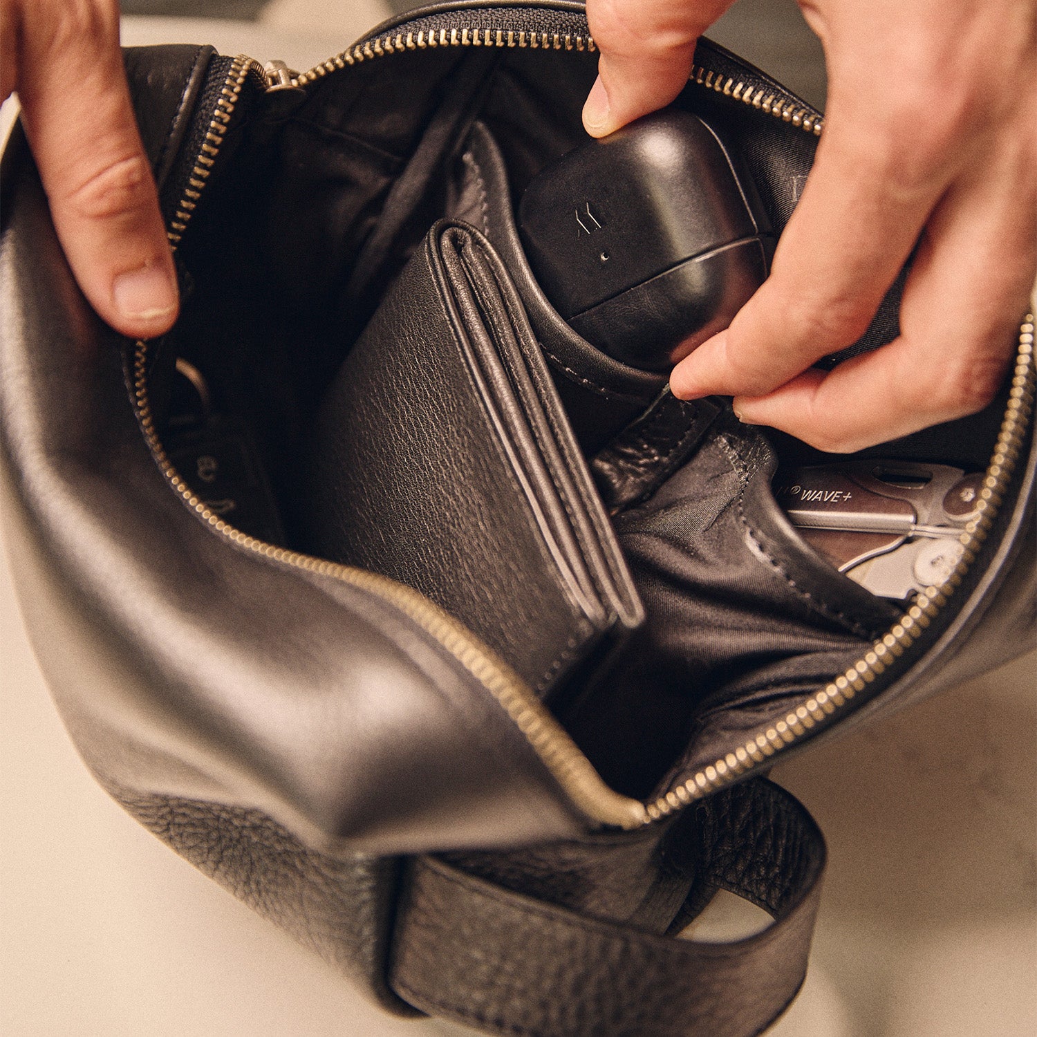 Walden® Genuine Leather Necesser · Bosco #color_bosco