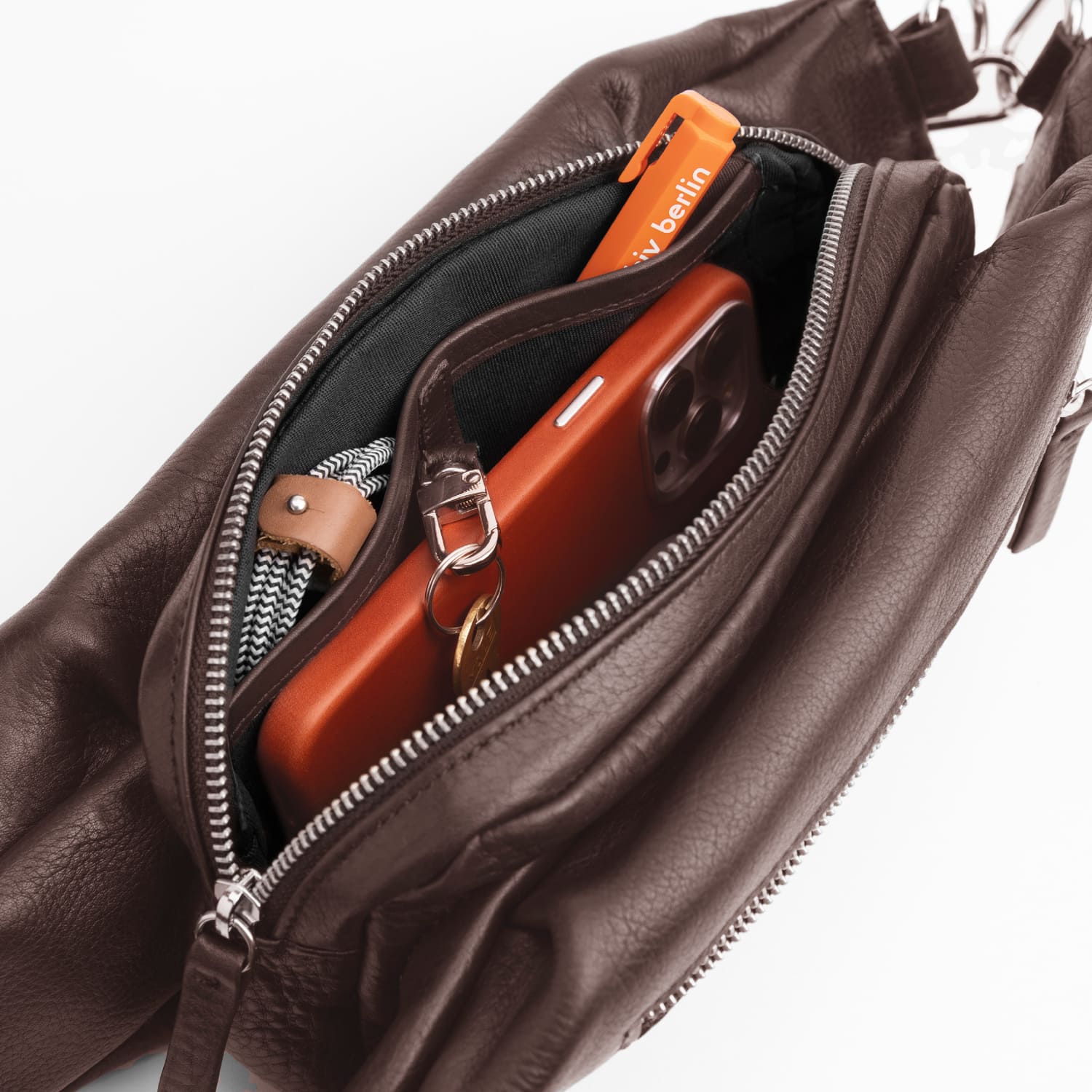 Walden® Genuine Leather Fanny Pack · Moca #color_moca