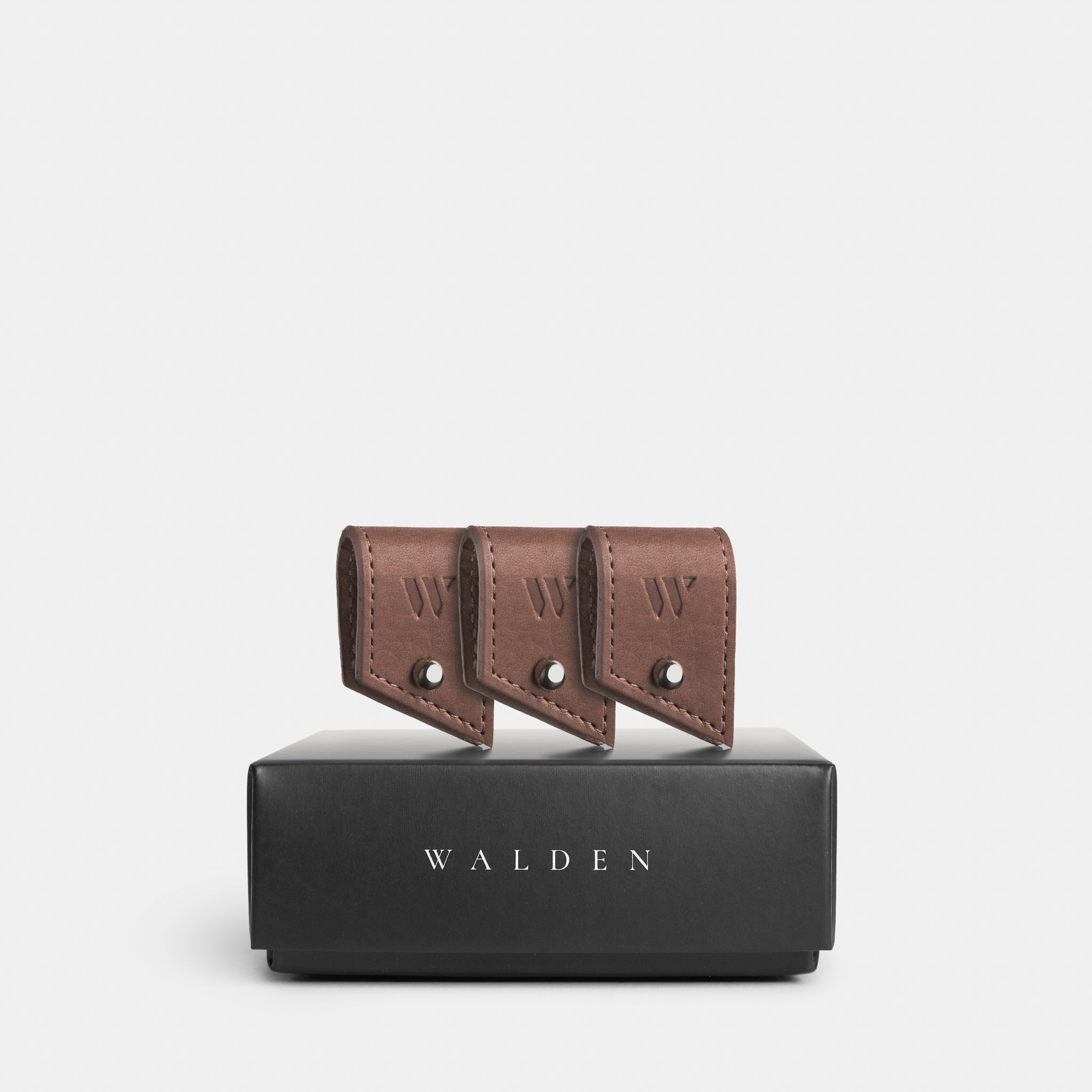 Walden® Genuine Leather Cable Holders · Moca #color_moca