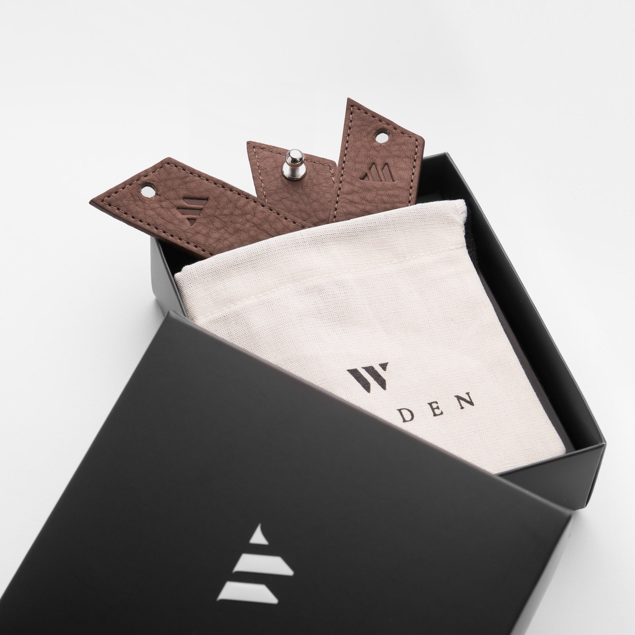 Walden® Genuine Leather Cable Holders · Moca #color_moca