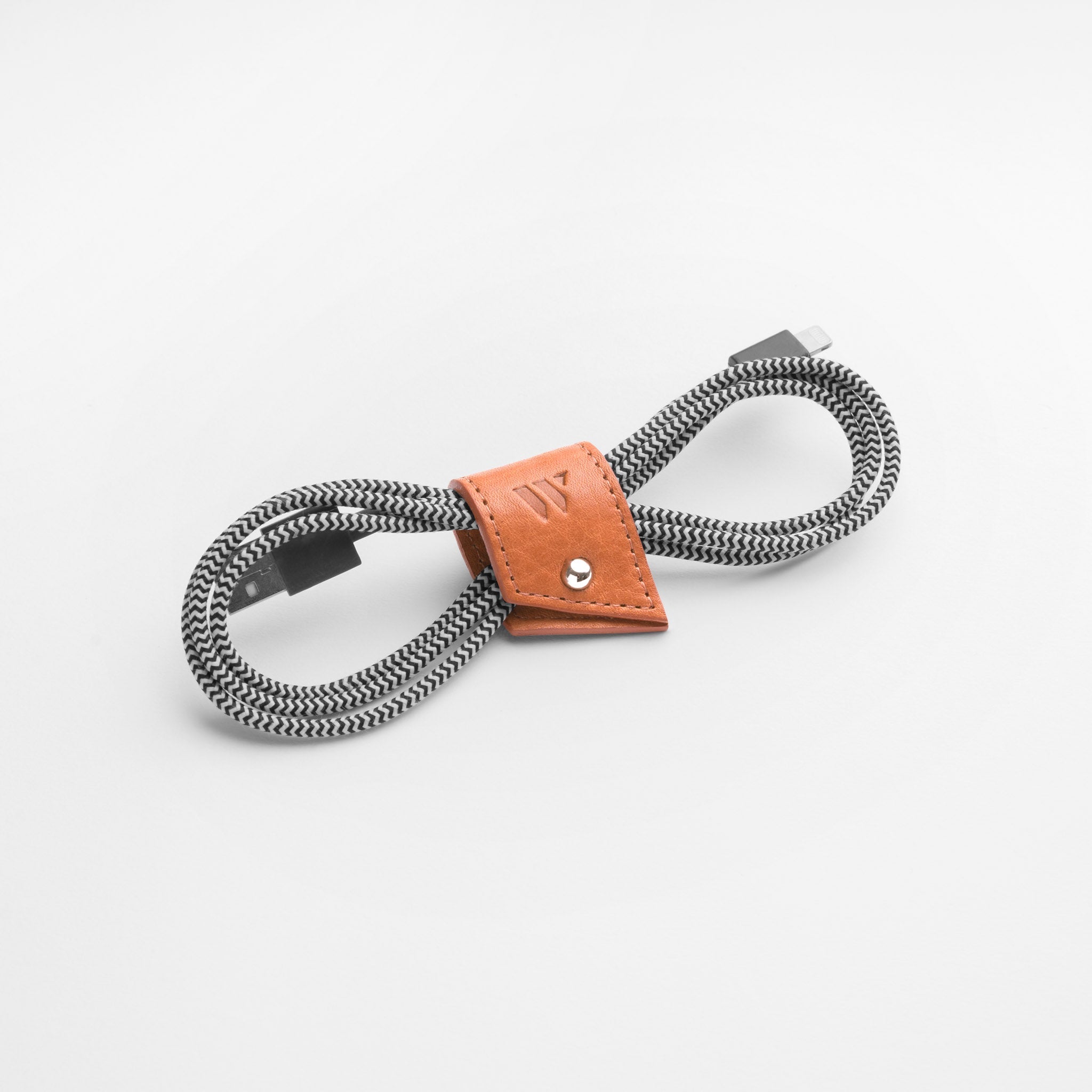 Walden® Genuine Leather Cable Holders · Terra #color_terra