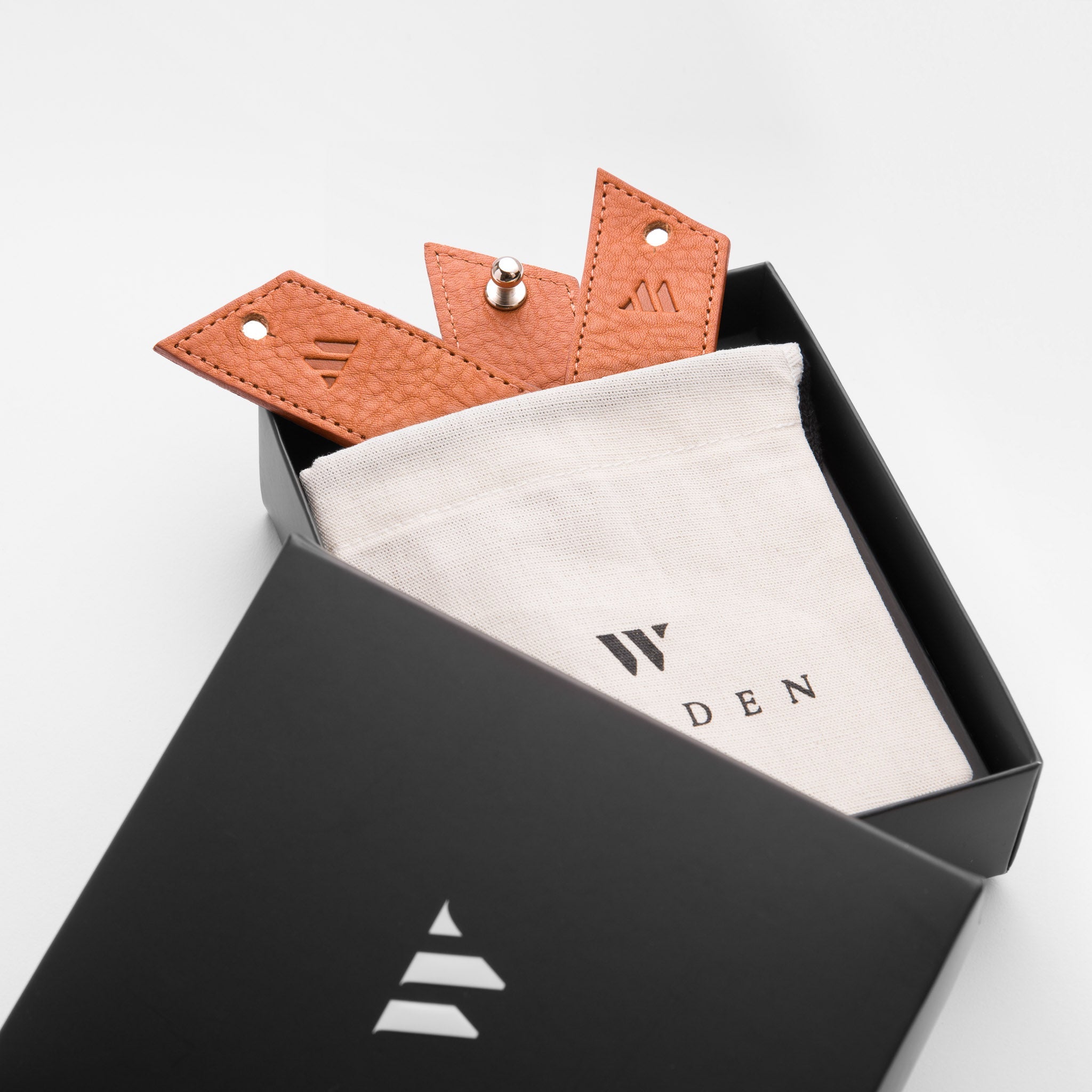 Walden® Genuine Leather Cable Holders · Moca #color_moca