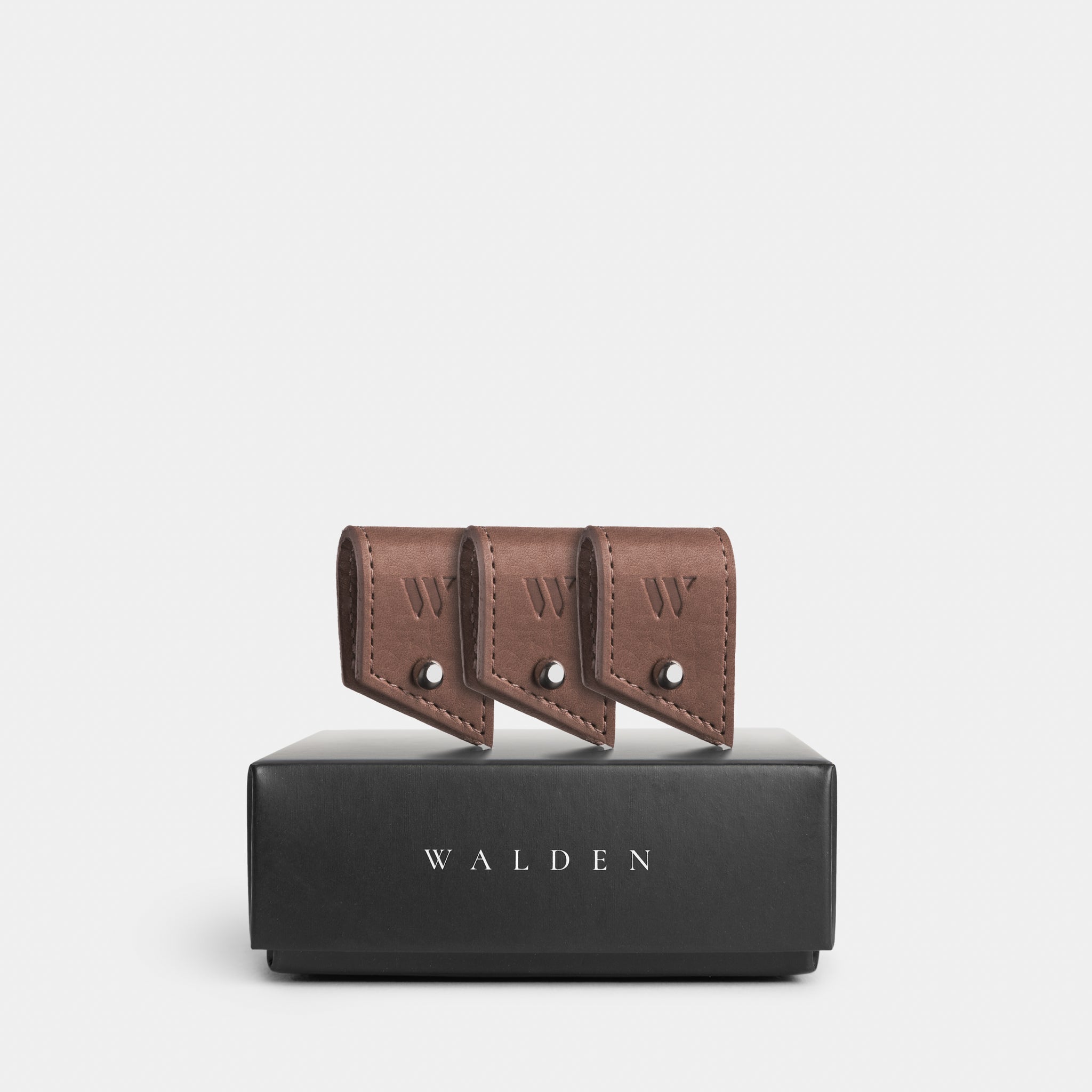 Walden® Genuine Leather Cable Holders · Moca #color_moca