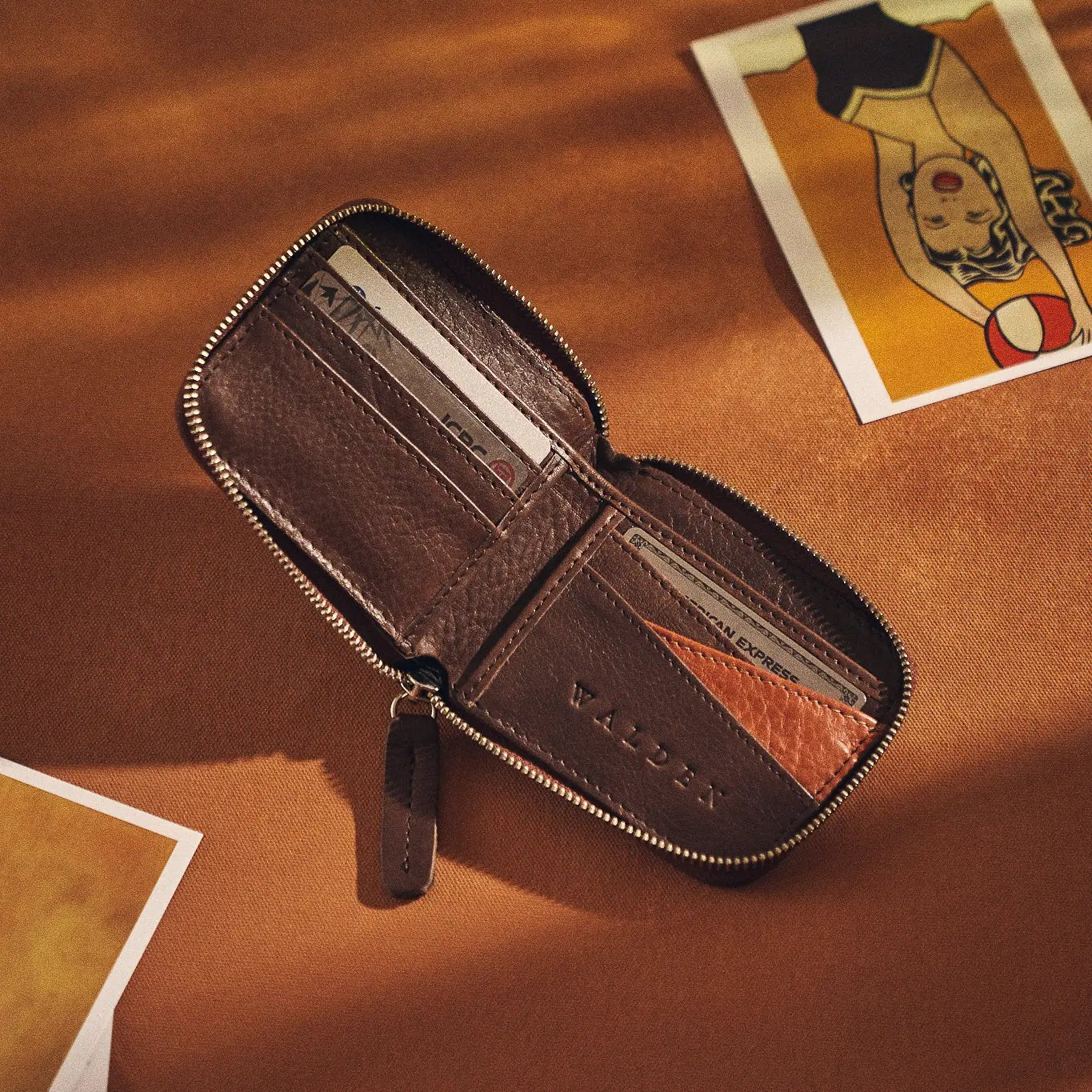 Walden® Genuine Leather Pocket Wallet · Moca  #color_moca