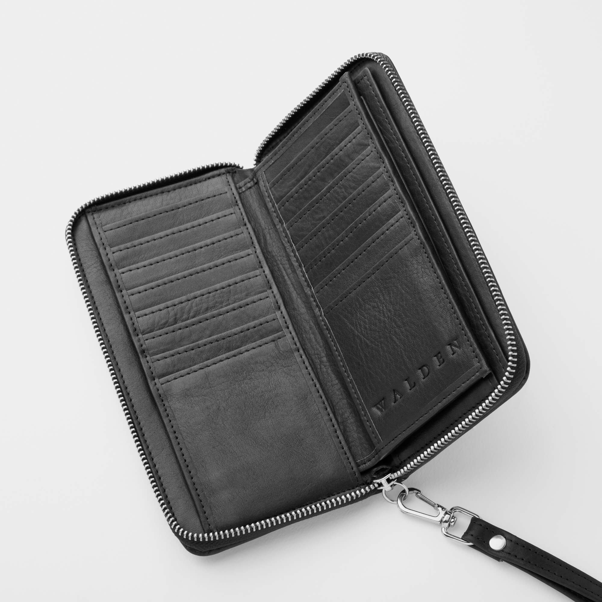 Walden® Genuine Leather Large Wallet · Bosco  #color_bosco