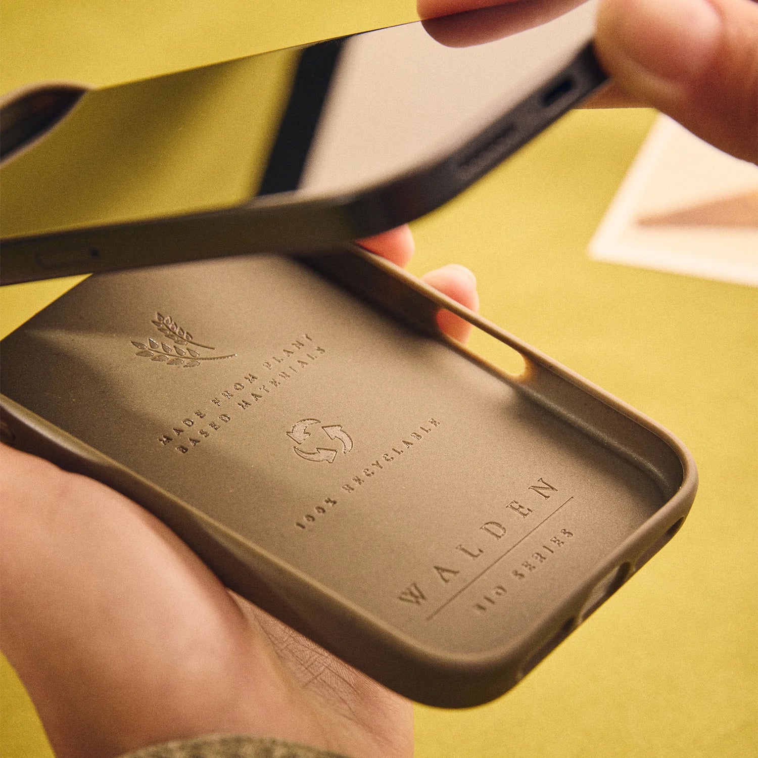 Walden® Biodegradable iPhone Case · Olive #color_olive