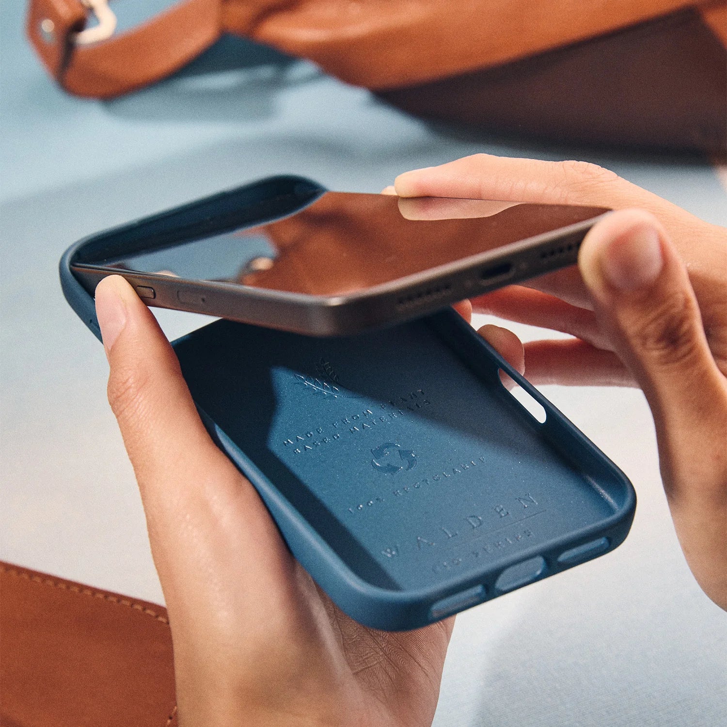 Walden® Biodegradable iPhone Case · Ocean #color_ocean