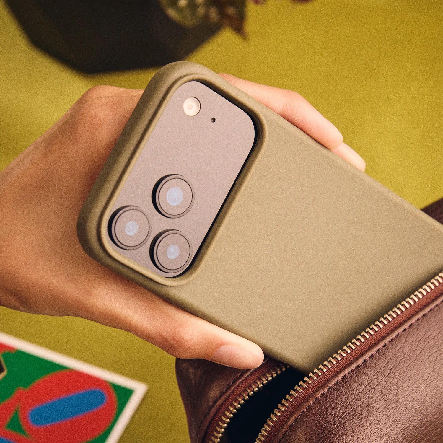 Walden® Biodegradable iPhone Case · Olive #color_olive