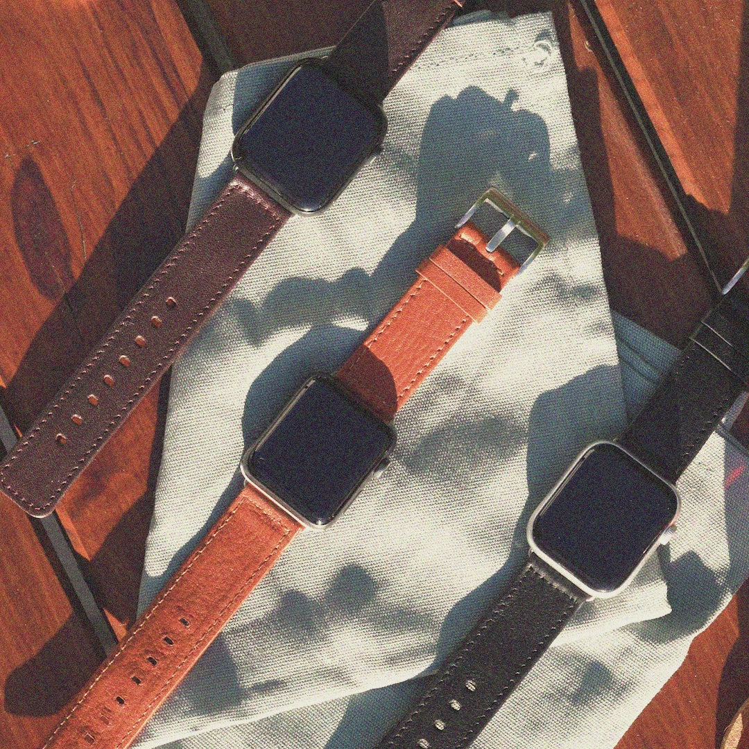 Walden® Genuine Leather Apple Watch Strap · Bosco #color_bosco
