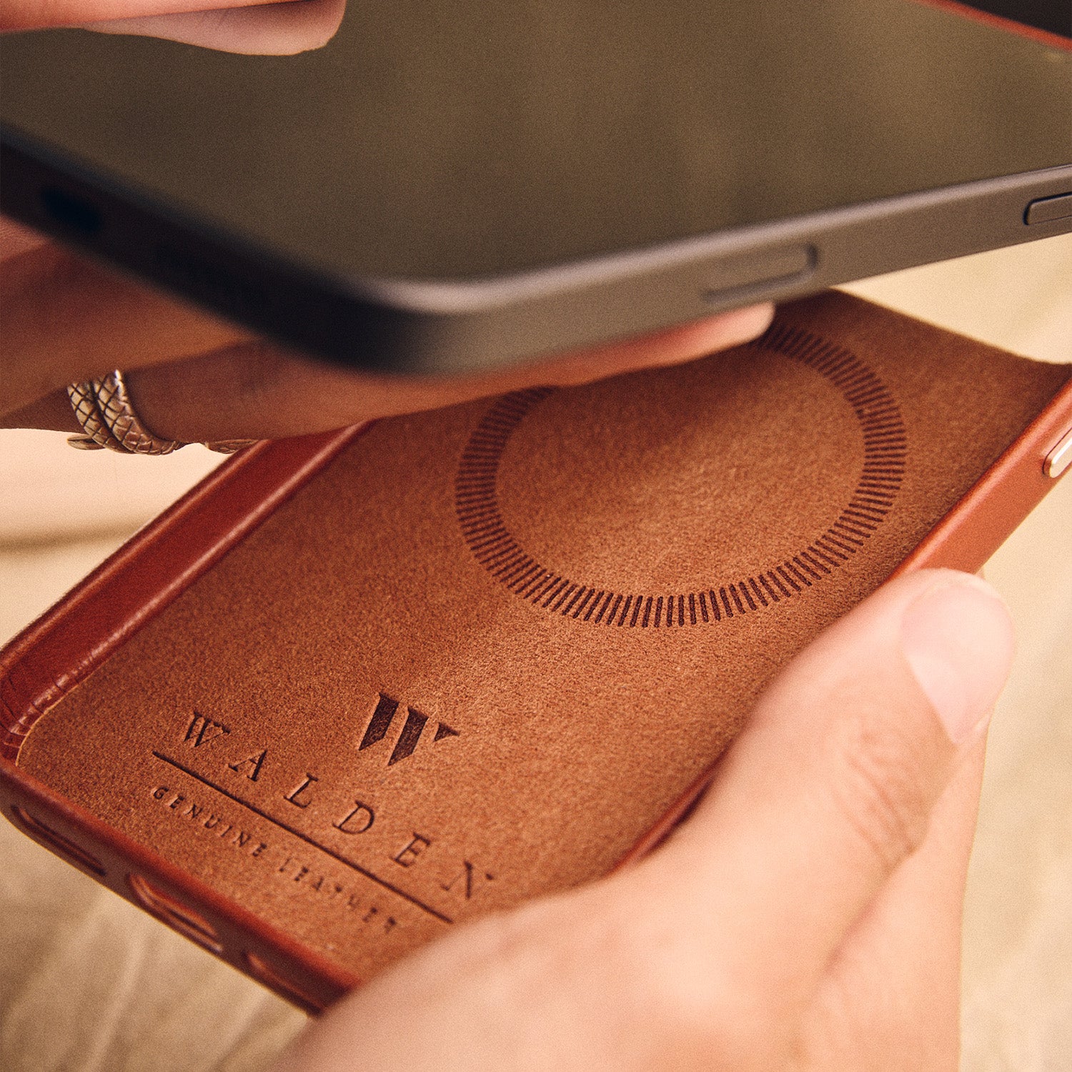 Walden® Genuine Leather iPhone Case · Terra #color_terra