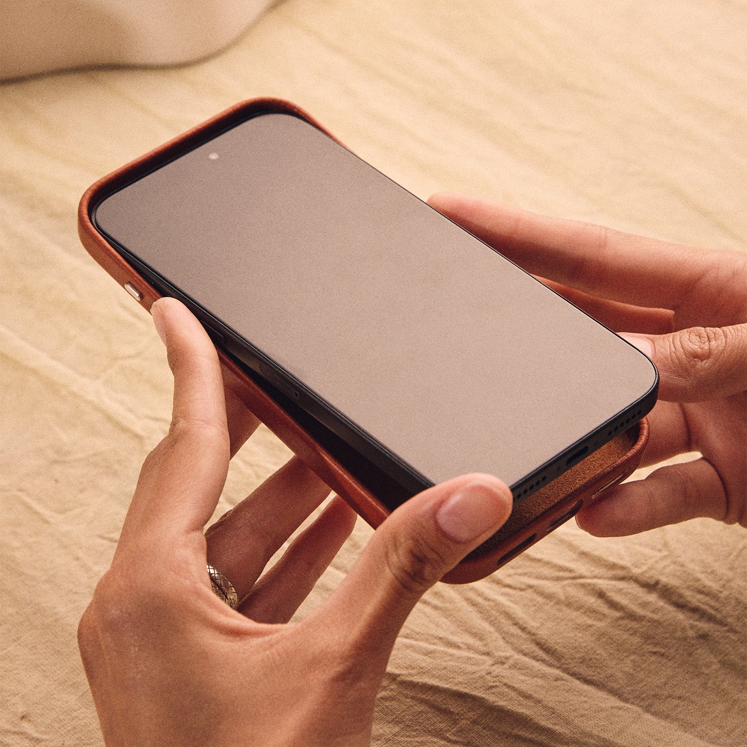 Walden® Genuine Leather iPhone Case · Terra #color_terra