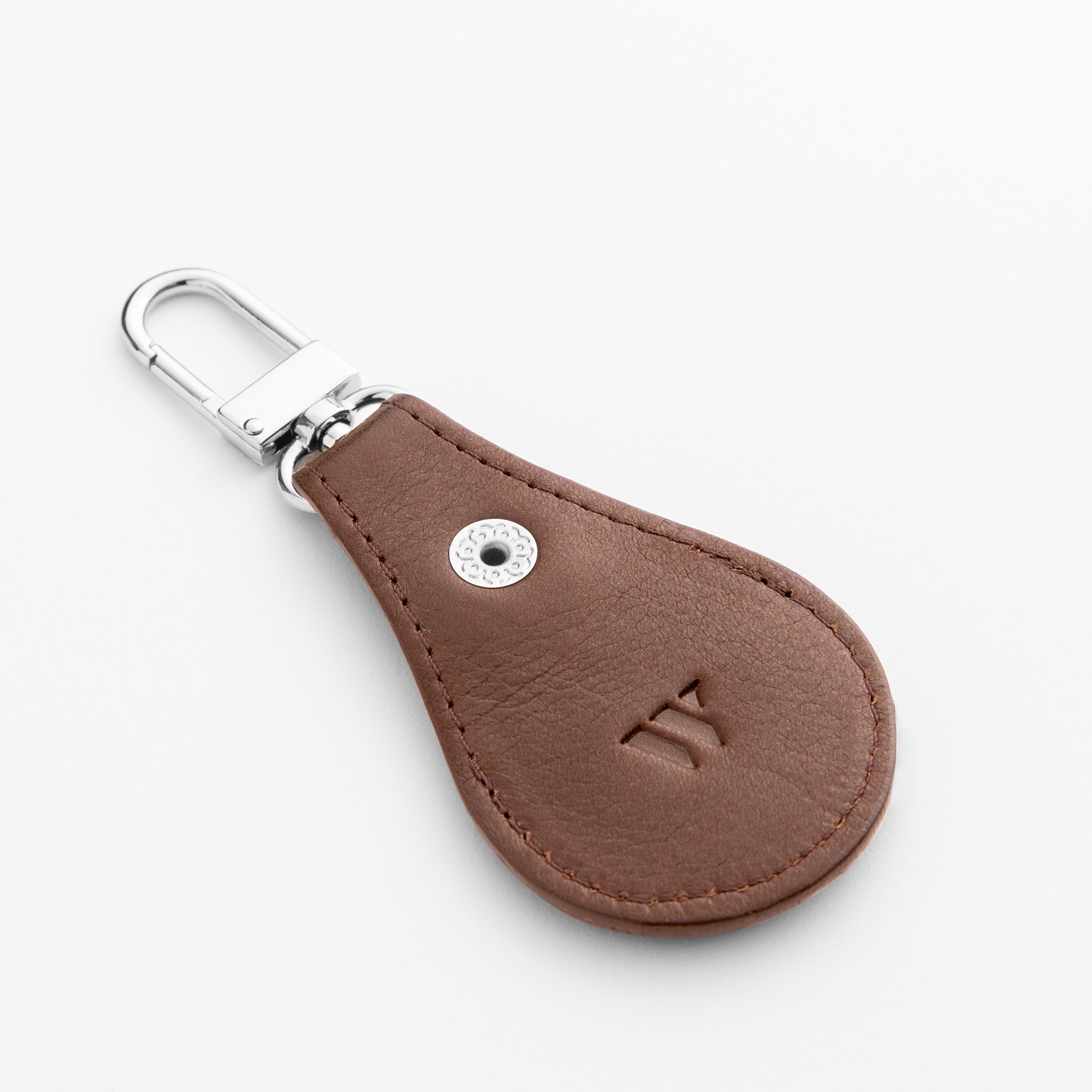 Walden® Genuine Leather Keychain · Moca #color_moca